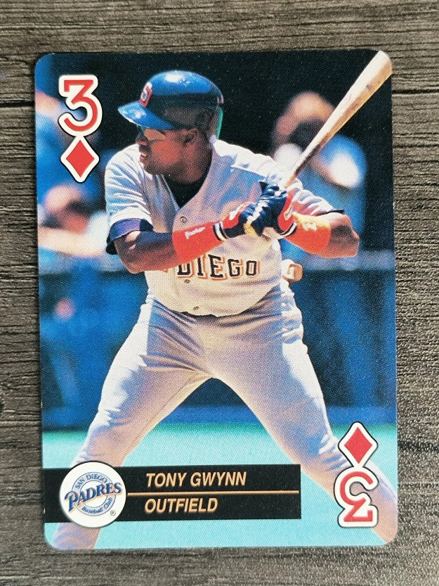 1992 U.S. Playing Cards All-Stars #3D Tony Gwynn