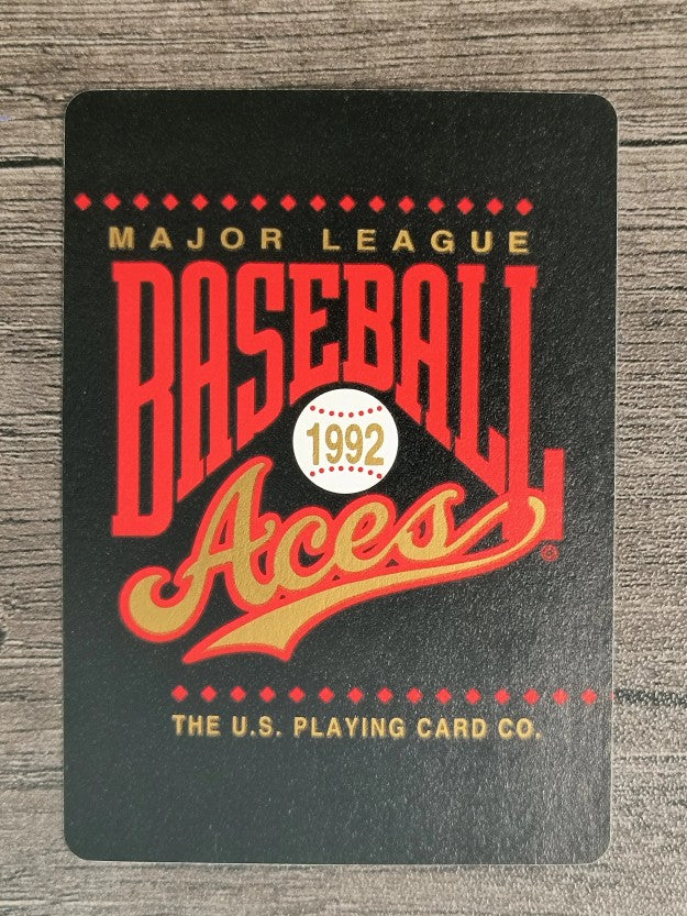 1992 U.S. Playing Cards All-Stars #10S Roger Clemens
