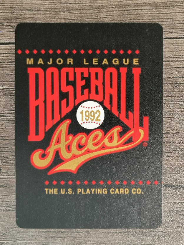 1992 U.S. Playing Cards All-Stars #4S Jim Abbott