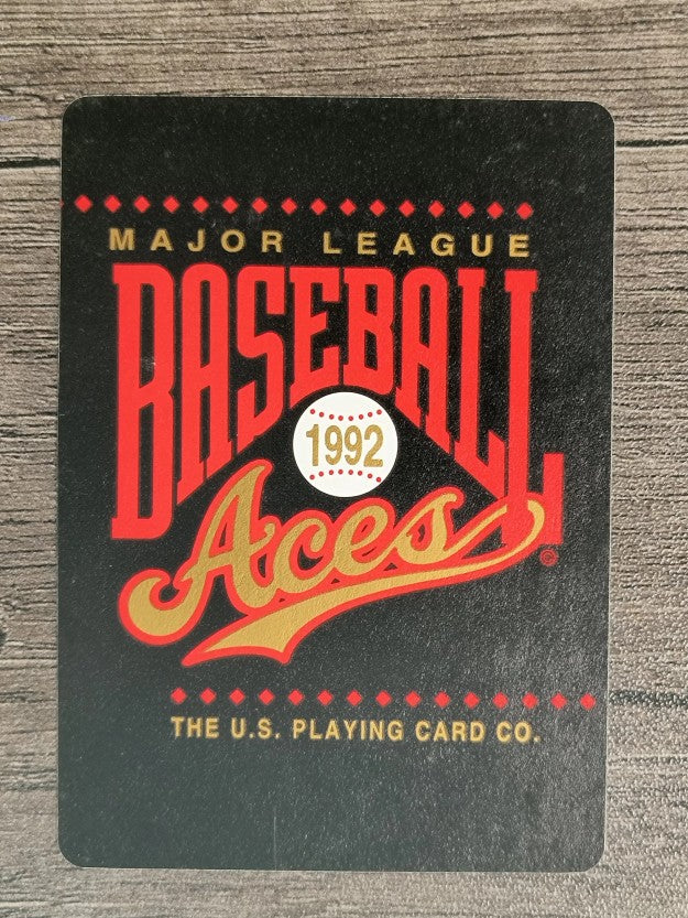 1992 U.S. Playing Cards All-Stars #5C Fred McGriff