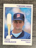 1991 Star Knoblauch Rookie Guild #20 Chuck Knoblauch/Minnesota Twins