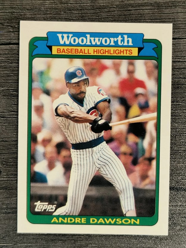 1990 Woolworth's Topps #11 Andre Dawson