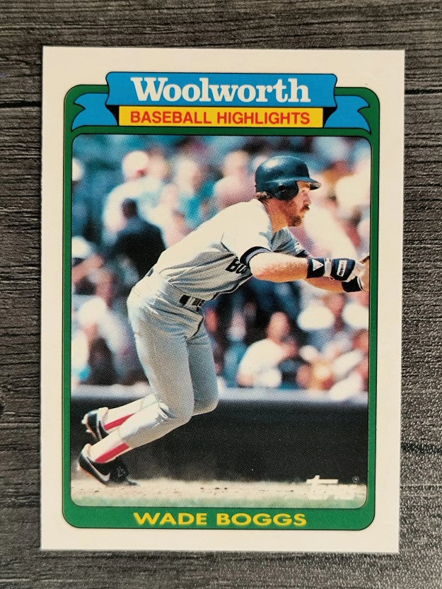 1990 Woolworth's Topps #8 Wade Boggs
