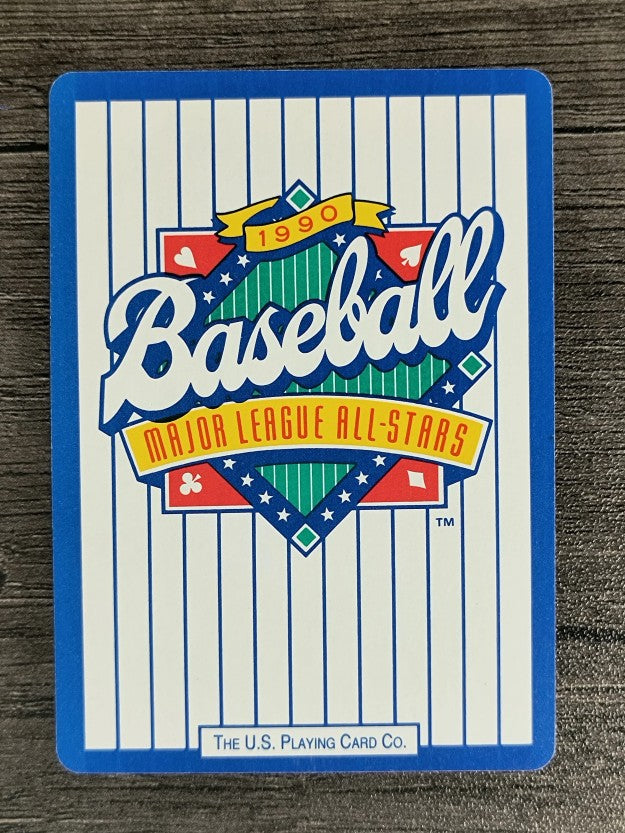 1990 U.S. Playing Cards All-Stars #11C Wade Boggs