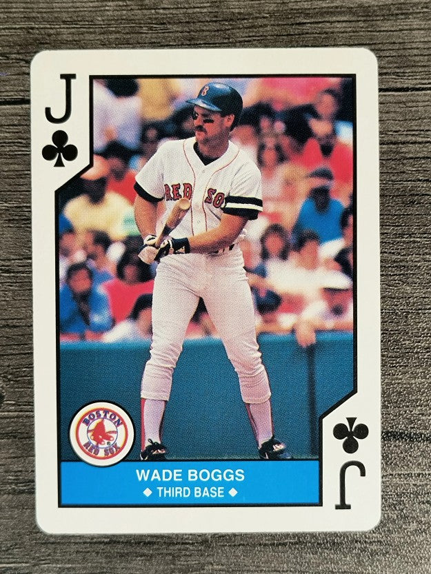 1990 U.S. Playing Cards All-Stars #11C Wade Boggs
