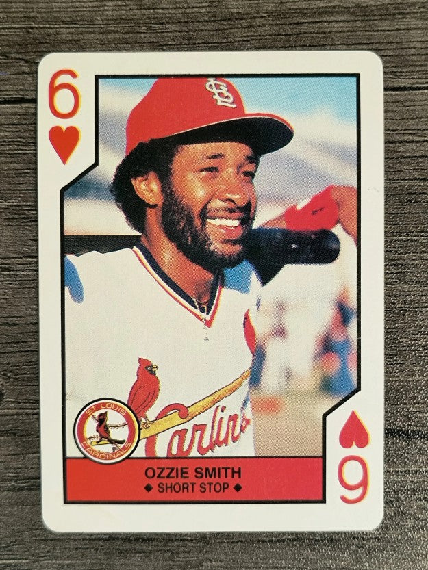 1990 U.S. Playing Cards All-Stars #6H Ozzie Smith