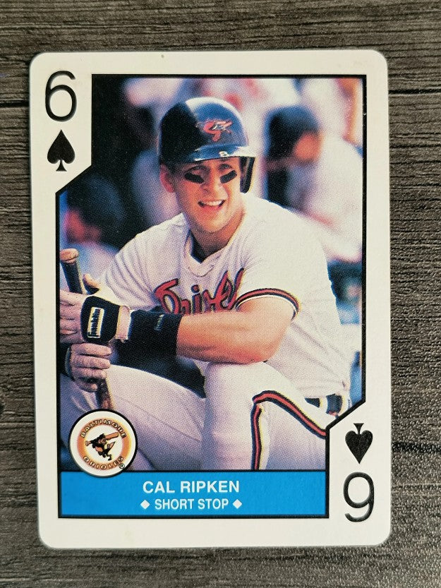 1990 U.S. Playing Cards All-Stars #6S Cal Ripken