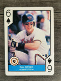 1990 U.S. Playing Cards All-Stars #6S Cal Ripken