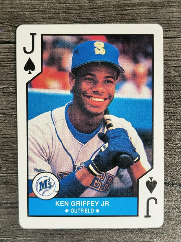 1990 U.S. Playing Cards All-Stars #11S Ken Griffey Jr.