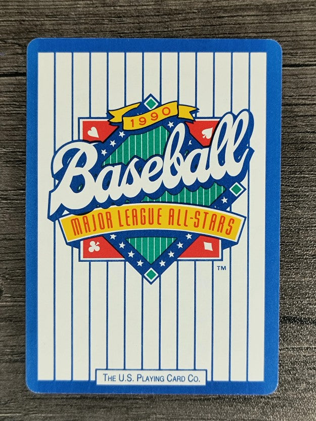 1990 U.S. Playing Cards All-Stars #13C Rickey Henderson