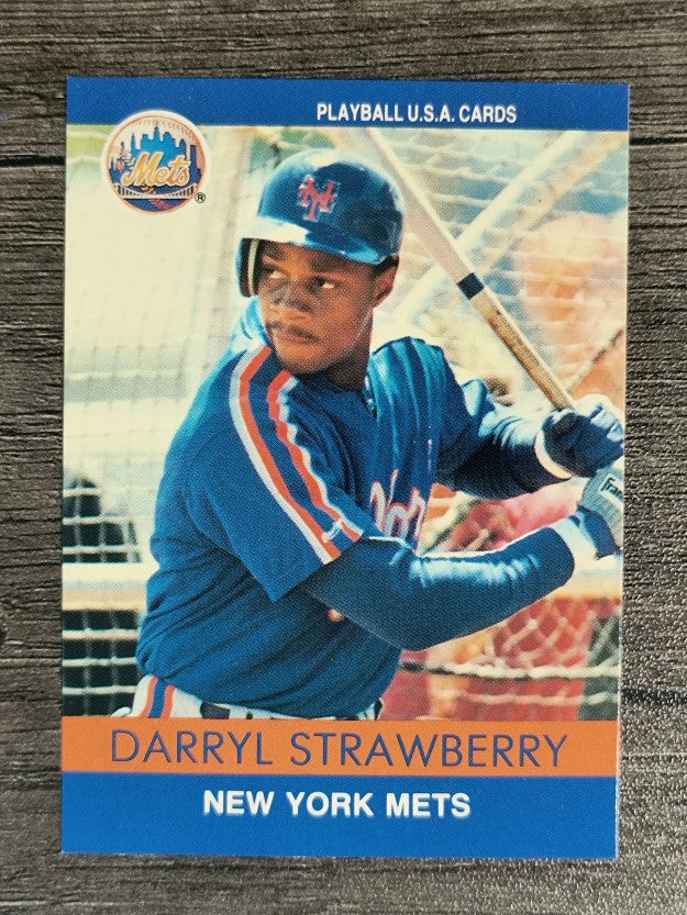 1991 Playball #7 Darryl Strawberry