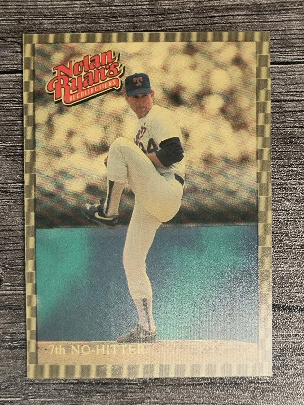 1993 Ryan Whataburger #8 Nolan Ryan/7th No-hitter