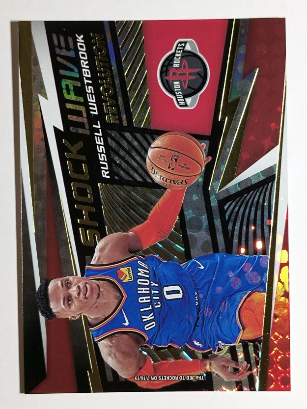 2019-20 Panini Revolution Shock Wave #3 Russell Westbrook