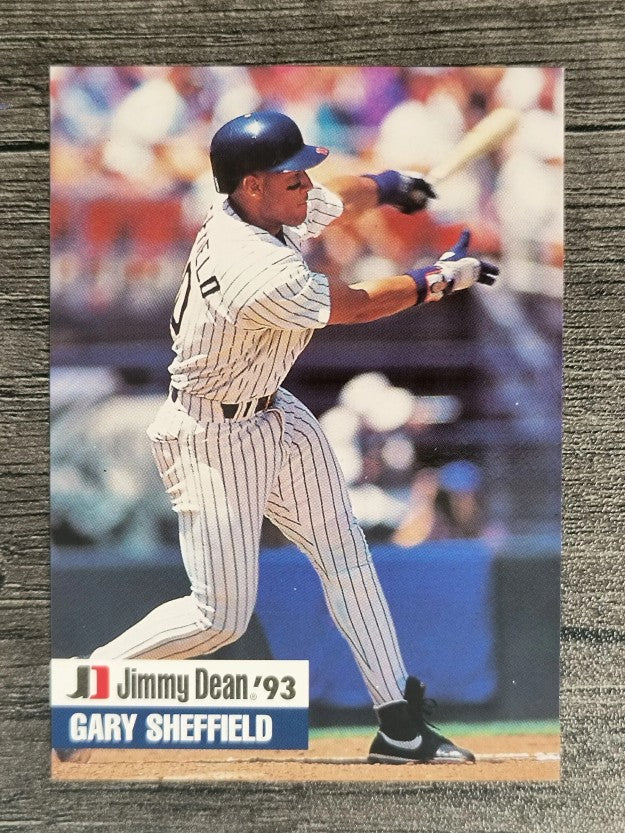 1993 Jimmy Dean #18 Gary Sheffield