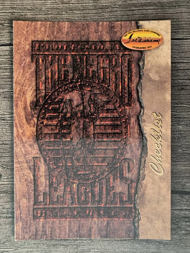 1994 Ted Williams #117 Checklist