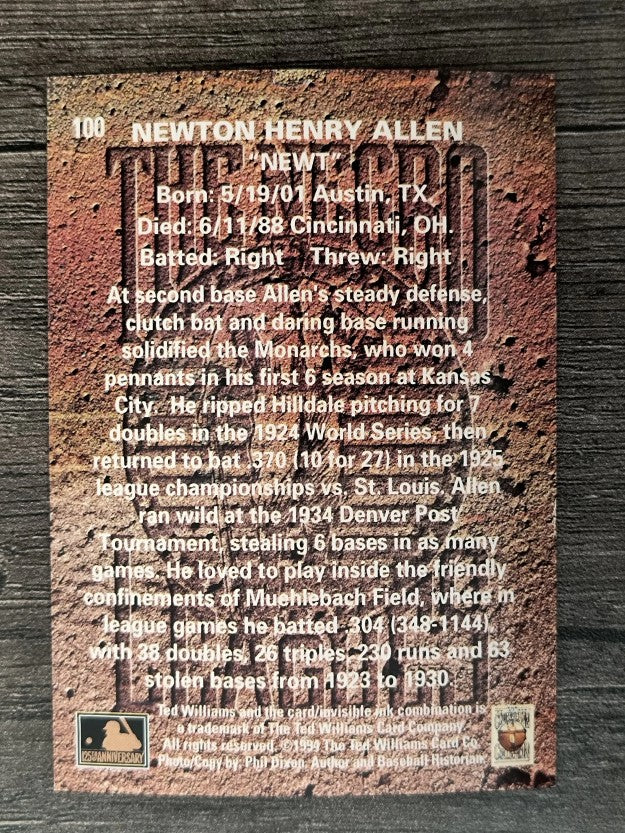 1994 Ted Williams #100 Newton Allen
