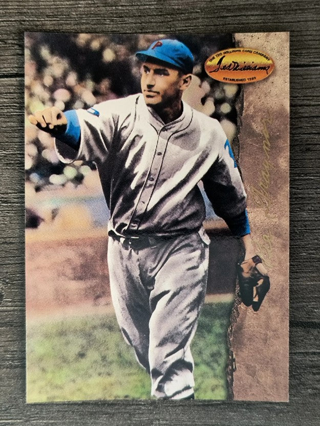1994 Ted Williams #80 Pie Traynor