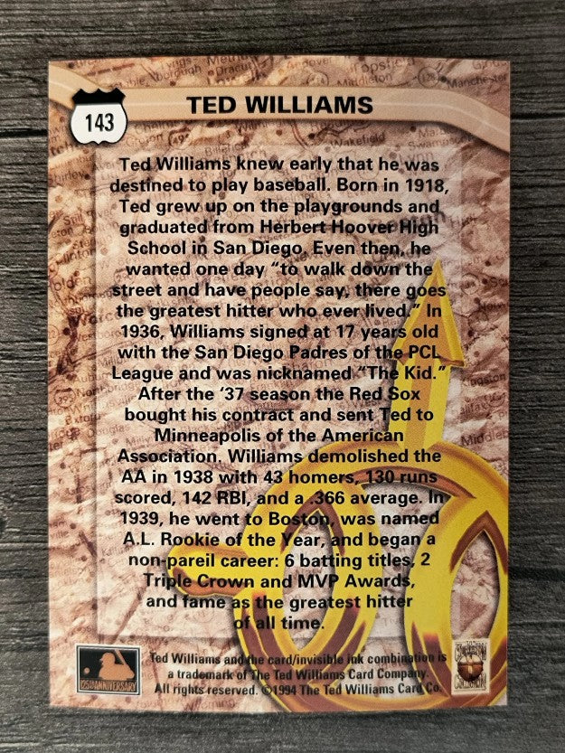 1994 Ted Williams #143 Ted Williams