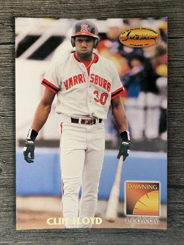 1994 Ted Williams #156 Cliff Floyd/Minor League Team/of the Year