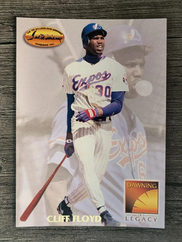 1994 Ted Williams #157 Cliff Floyd/Major League Debut