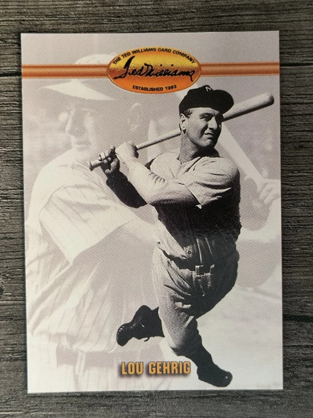 1993 Ted Williams #63 Lou Gehrig
