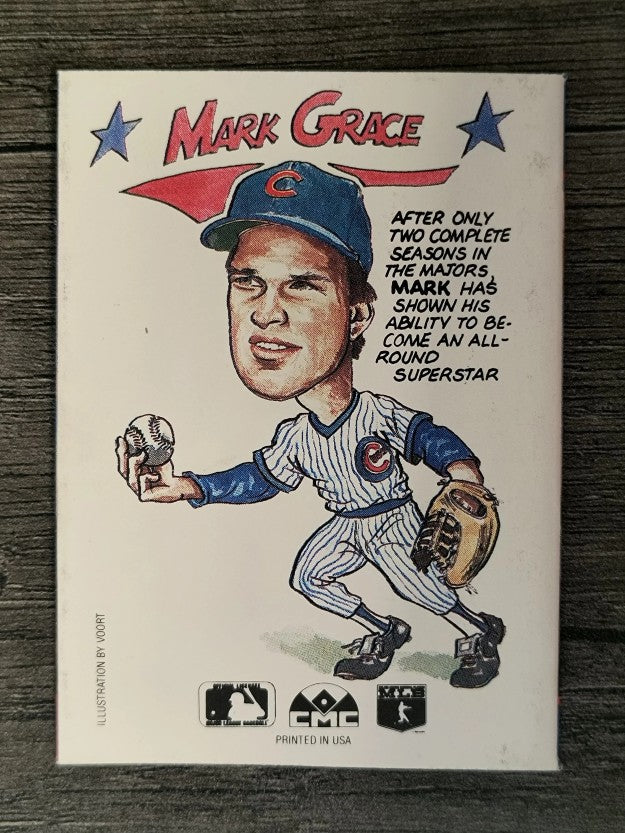 1990 Collect-A-Books #31 Mark Grace