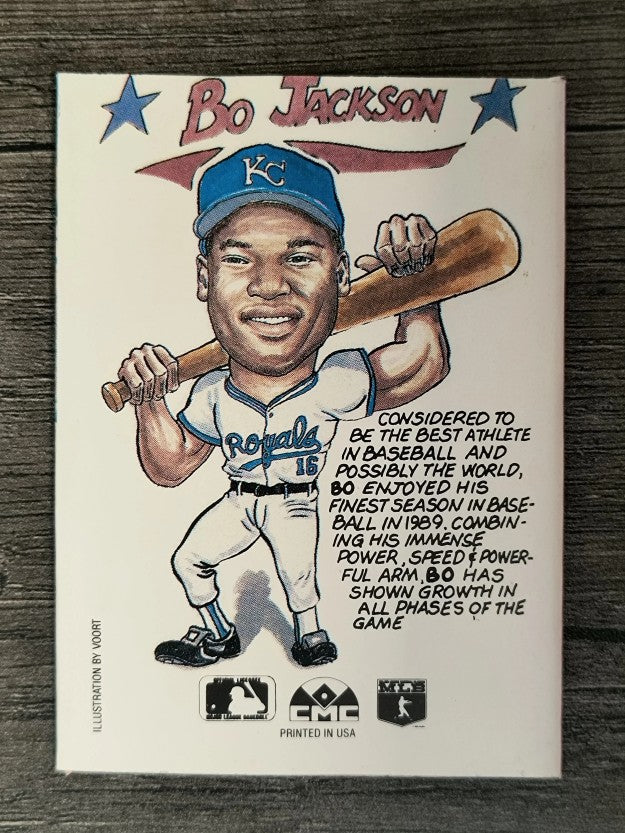 1990 Collect-A-Books #1 Bo Jackson