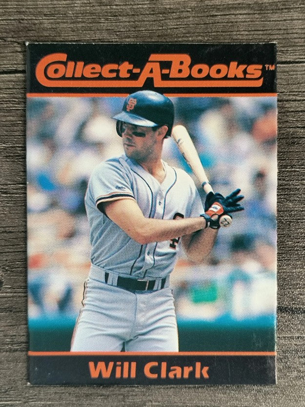 1990 Collect-A-Books #4 Will Clark