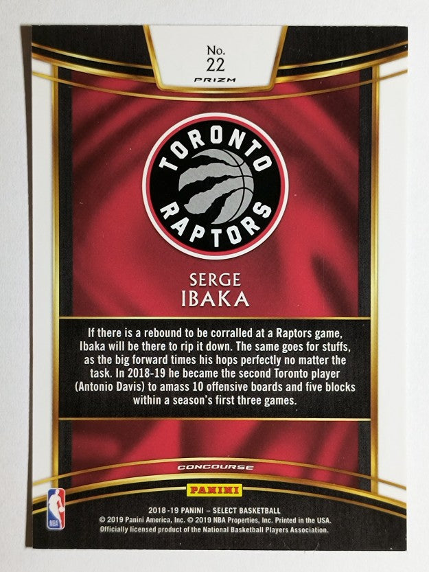 2018-19 Select Prizms Scope #22 Serge Ibaka