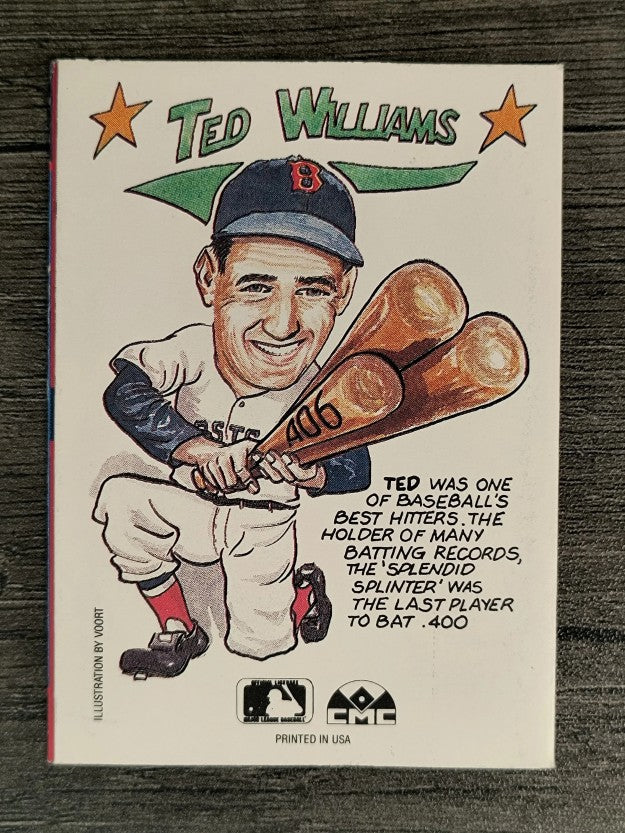 1990 Collect-A-Books #23 Ted Williams