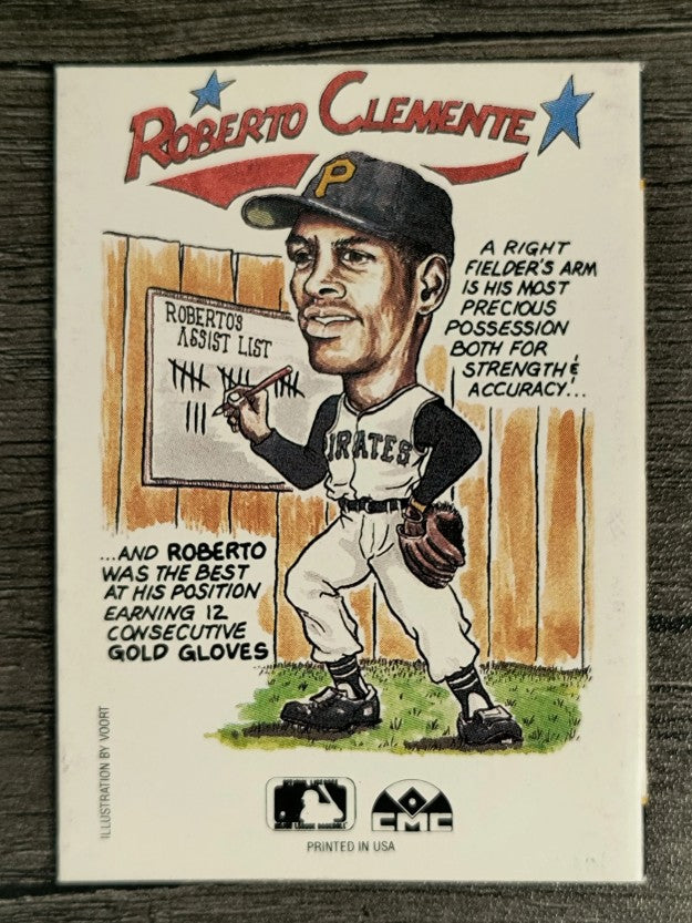 1990 Collect-A-Books #35 Roberto Clemente