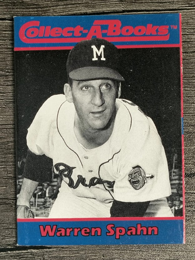 1990 Collect-A-Books #24 Warren Spahn