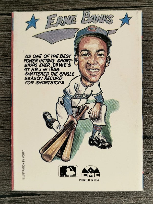 1990 Collect-A-Books #11 Ernie Banks