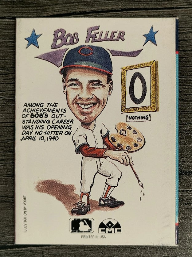 1990 Collect-A-Books #36 Bob Feller