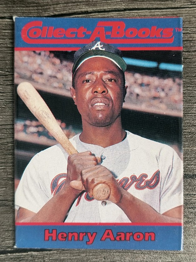 1990 Collect-A-Books #22 Hank Aaron