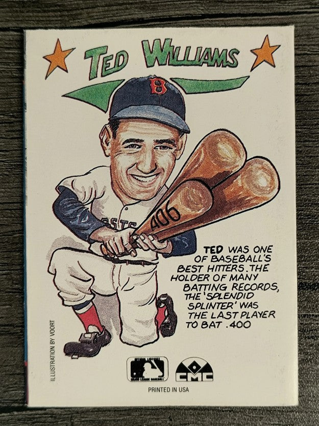 1990 Collect-A-Books #23 Ted Williams