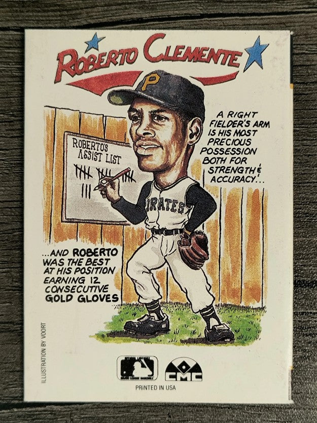 1990 Collect-A-Books #35 Roberto Clemente
