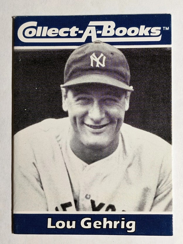 1990 Collect-A-Books #34 Lou Gehrig