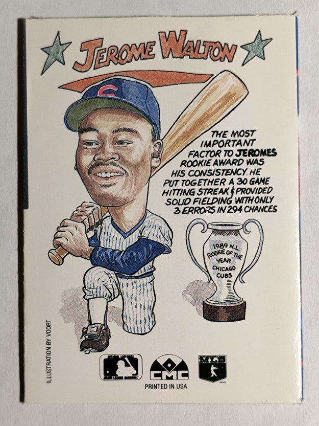 1990 Collect-A-Books #15 Jerome Walton