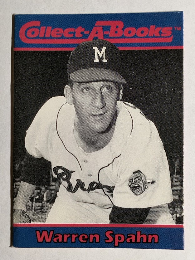1990 Collect-A-Books #24 Warren Spahn