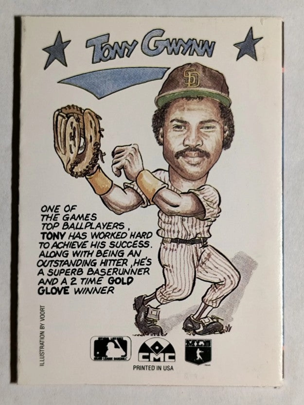 1990 Collect-A-Books #17 Tony Gwynn