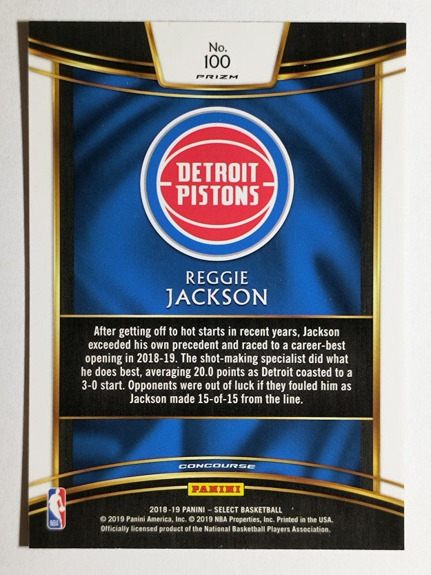 2018-19 Select Prizms Tri Color #100 Reggie Jackson