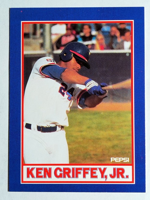 1991 Pepsi Griffeys #1 Ken Griffey Jr./Swinging the bat