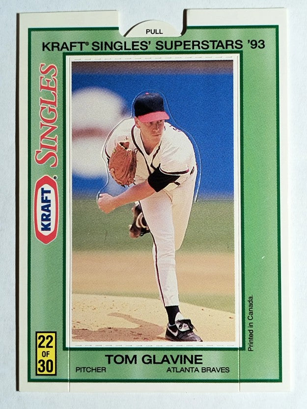 1993 Kraft #22 Tom Glavine