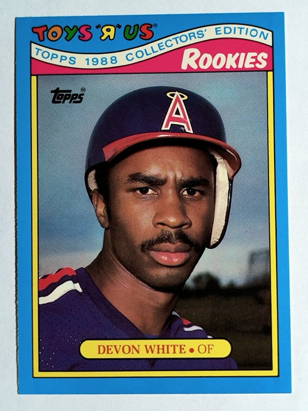1988 Toys'R'Us Rookies #33 Devon White