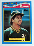 1988 Toys'R'Us Rookies #24 Luis Polonia