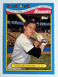1988 Toys'R'Us Rookies #1 Todd Benzinger