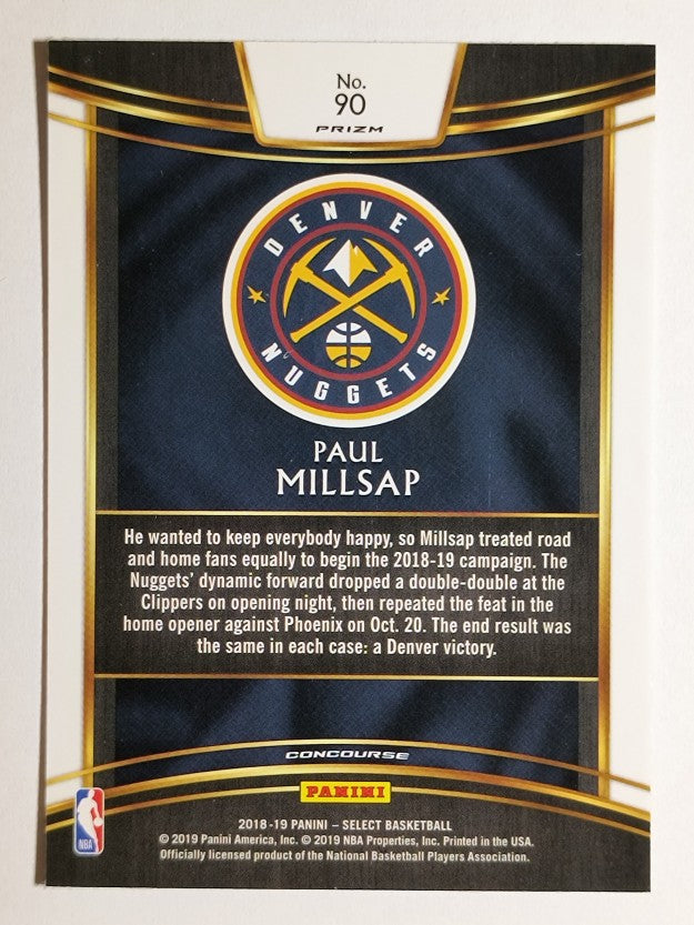 2018-19 Select Prizms Tri Color #90 Paul Millsap