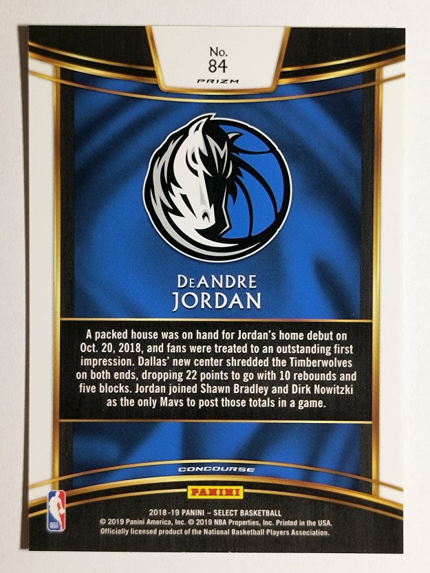 2018-19 Select Prizms Tri Color #84 DeAndre Jordan