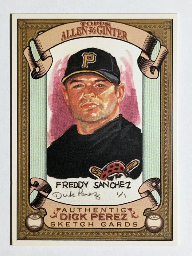 2007 Topps Allen and Ginter Dick Perez #22 Freddy Sanchez